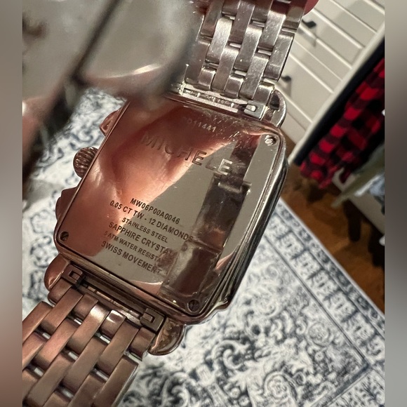 Michele Deco Diamond Chronograph Bracelet Watch, 33mm - Picture 13 of 16